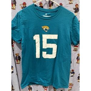 Minshew Jaguars Fanatics Branded Player Icon T-Shirt - Teal M